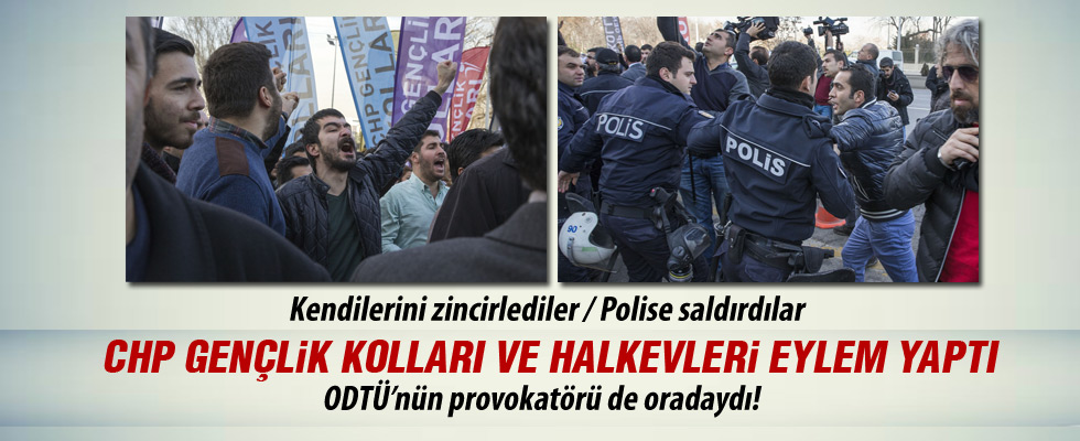 Ankara'da olaylı protesto