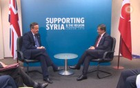 DAVID CAMERON - Davutoğlu Cameron'la görüştü
