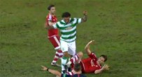 CELTIC - Kazım'dan ilk maçında skandal hareket