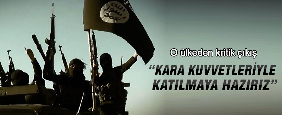 Suudi Arabistan: Kara kuvvetleriyle katılmaya hazırız