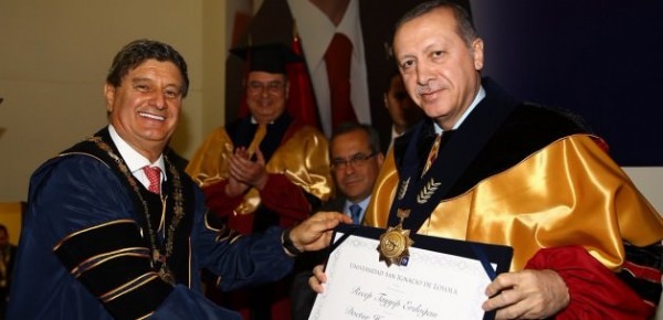 Peru'lu rektörden Erdoğan'a duygu dolu sözler