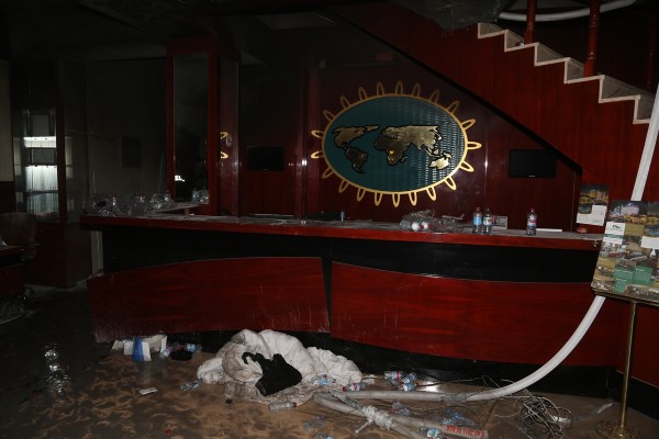 Erbil'de otel yangını: 19 ölü