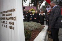 ALTıNOK ÖZ - Adnan Kahveci Vefat Yıl Dönümünde Kabri Başında Anıldı