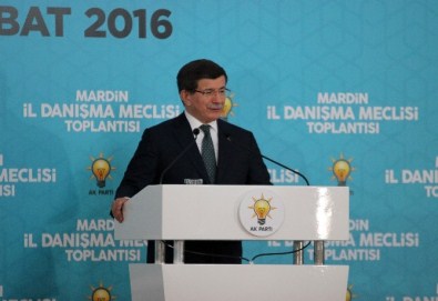 Başbakan Davutoğlu, AK Parti Mardin İl Danışma Meclisi Toplantısına Katıldı