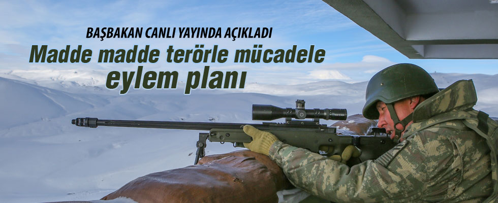 Teröre karşı eylem planı açıklandı