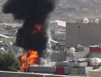 Cizre'de yangın: 9 ölü, 25 yaralı