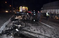 ÇARPMA ANI - Eskişehir'deki Feci Kazada Ölü Sayısı 4'E Yükseldi