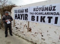 TAŞ OCAĞI - Germiyan'da Gergin ÇED Toplantısı