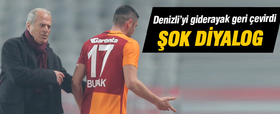 Burak ve Denizli arasında şok diyalog!