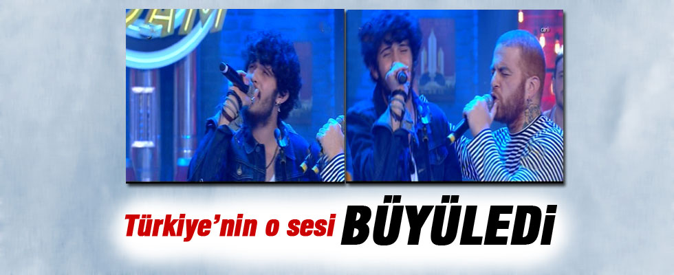 Emre Sertkaya canlı yayında performans sergiledi