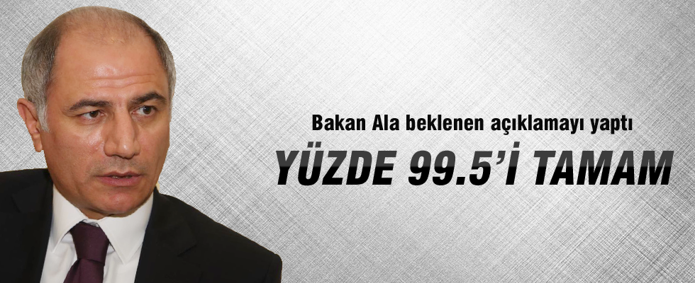 Efkan Ala: Cizre'de yüzde 99,5'i halledilmiş durumda