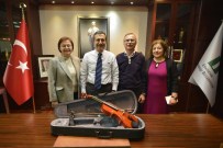 SENFONI - Tepebaşı'na Enstrüman Bağışları Sürüyor