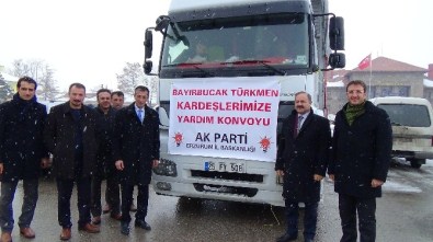 AK Parti Erzurum İl Teşkilatından Bayırbucak Türkmenlerine Yardım