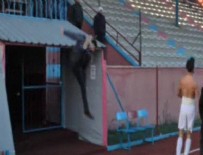 Amatör maçta saha karıştı Haberi