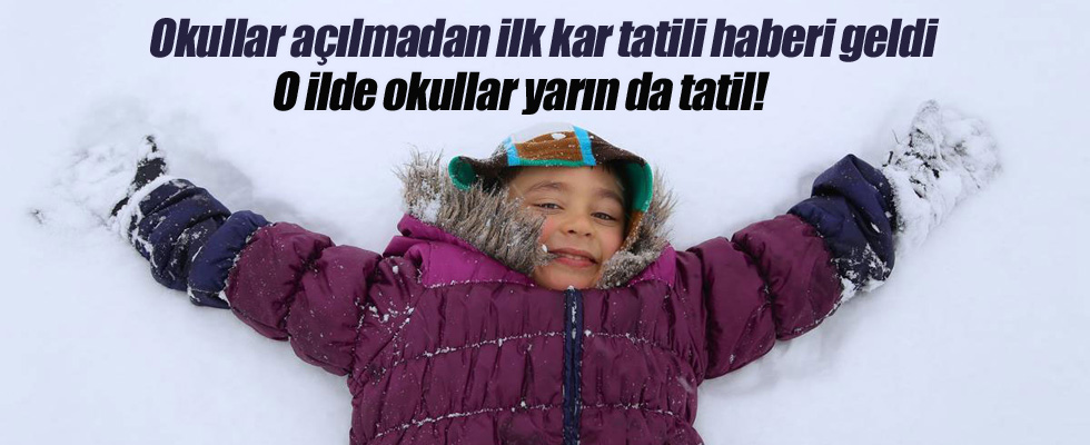 Eğitime kar engeli!