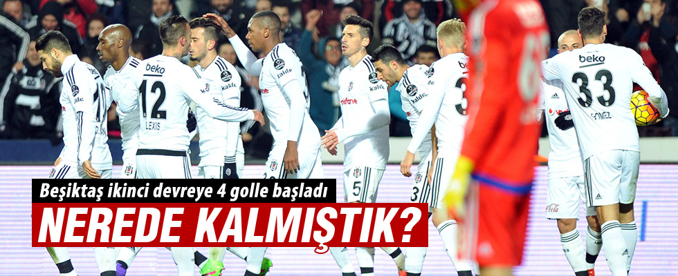 Beşiktaş 4 - 0 Gaziantepspor