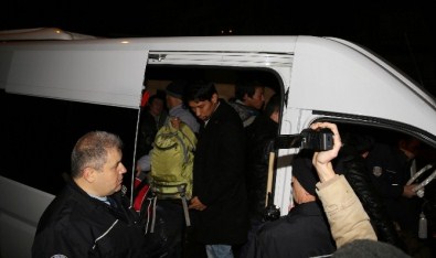 Bursa'da 34 Mülteci Yakalandı
