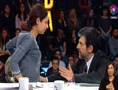 Dada'da çıplak eyleme Okan Bayülgen müdahale etti