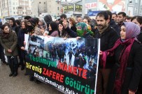 ŞEREFIYE - Van'da 'Barışa SES Ver' Yürüyüşüne Polis Engeli