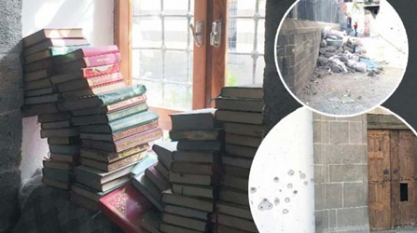 PKK'lı hainler Kur'an-ı Kerim'e bomba bağladılar