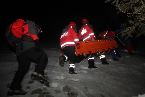 Fethiye'de karda 6 saatlik ölüm kalım savaşı