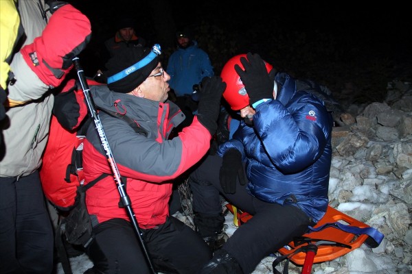 Fethiye'de karda 6 saatlik ölüm kalım savaşı