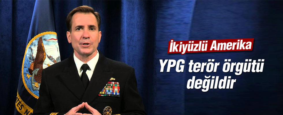 ABD: YPG'yi terorist örgüt olarak görmüyoruz