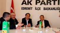 SU ŞEBEKESİ - AK Parti İlçe Teşkilatı İle Bir Araya Gelen Uğur Açıklaması