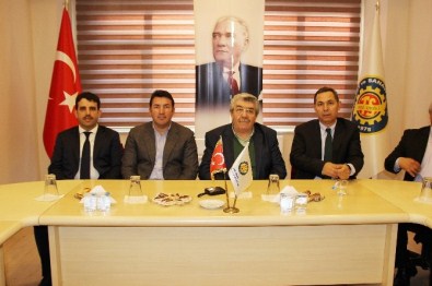 AK Parti Milletvekili Ulupınar, TSO'yu Ziyaret Etti