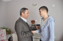 GÜNEYDOĞU GAZİSİ - Başkan Uysal'dan Ereğlili Gaziye Moral Ziyareti