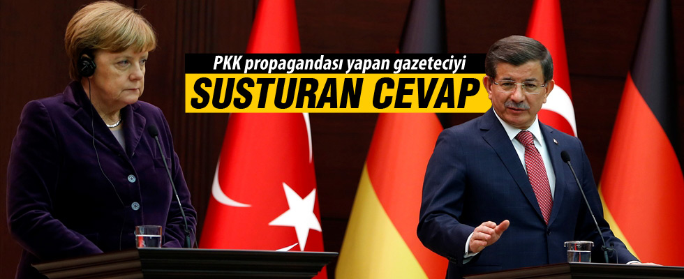 Davutoğlu'ndan Die Welt muhabirine ders gibi sözler