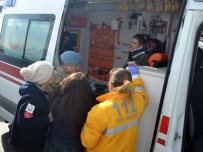 Kaza Yaptı Gözyaşlarına Boğuldu