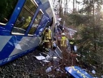 BAVYERA - Almanya'daki tren kazasında ölü sayısı 9'a yükseldi