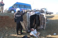 Çarpışan Araçlar Şarampole Uçtu Açıklaması 6 Yaralı