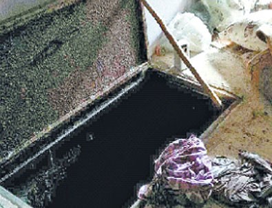 Hainlerin kazdıkları tüneller mezarları oluyor