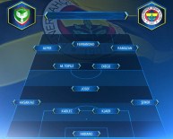 MEHMET TOPUZ - İşte Fenerbahçe'nin 11'İ