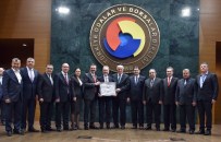 MEHMET ALI BULUT - İtso Yönetimi TOBB 11. Dönem Akreditasyon Sertifika Törenine Katıldı