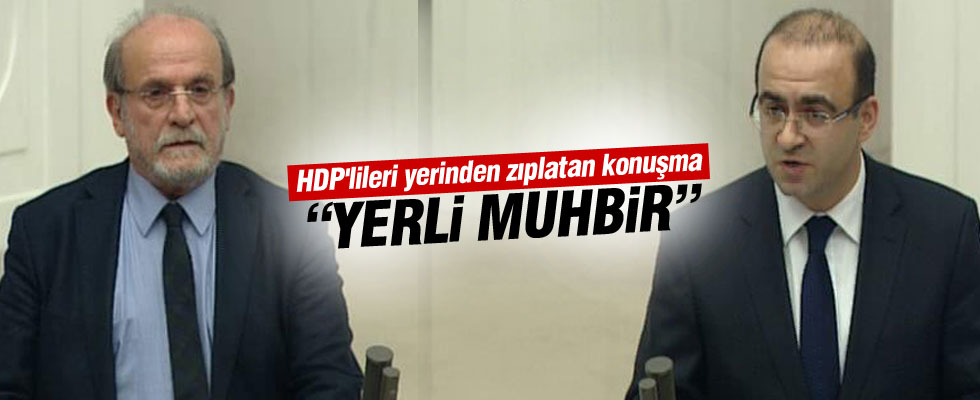 Taha Özhan'dan HDP'lileri yerinden zıplatan konuşma