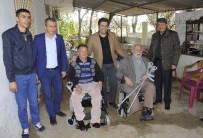 AKÜLÜ ARABA - Turgay Genç'ten Tekerlekli Sandalye Hediyesi