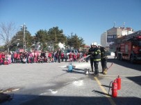 DEPREM HAFTASI - 20 Temmuz İlkokulunda Yangın Tatbikatı Yapıldı