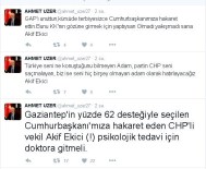 AKIF EKICI - AK Partili Uzer'den CHP'li Ekici'ye Tepki