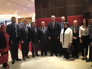 Atgb Genel Başkanı Buyurman AB Bakanı Volkan Bozkır İle Görüştü