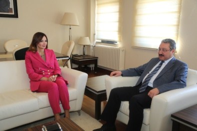 Azerbaycan Milletvekilinden Rektör Güven'e Ziyaret
