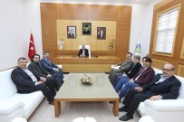YıLMAZ ÖZTÜRK - Başkan Zeki Toçoğlu, Trabzonlular Derneği Başkanı Yılmaz Öztürk'ü Ağırladı