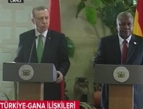 GANA - Cumhurbaşkanı Erdoğan, Gana Cumhurbaşkanı Mahama ile basın toplantısı düzenledi