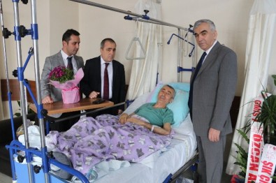 Demirci'den Çiloğlu'na Geçmiş Olsun Ziyareti