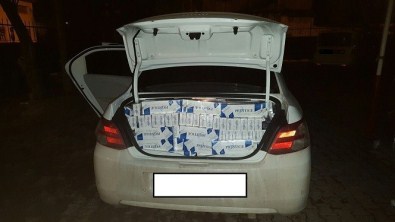 Erzurum'da 54 Bin 500 Paket Kaçak Sigara Ele Geçirildi