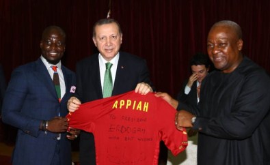 Gana'da Erdoğan'a Appiah sürprizi