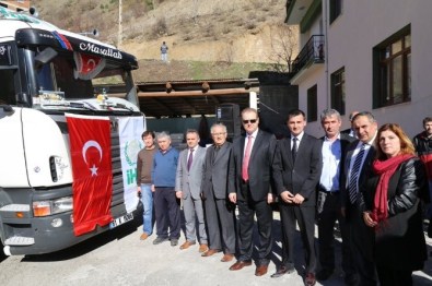 Kürtün'den Bayırbucak Türkmenlerine Yardım