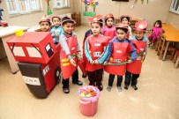 SİVİL SAVUNMA GÜNÜ - Şehitkamilli Minikler Sivil Savunma Haftasını Kutladı